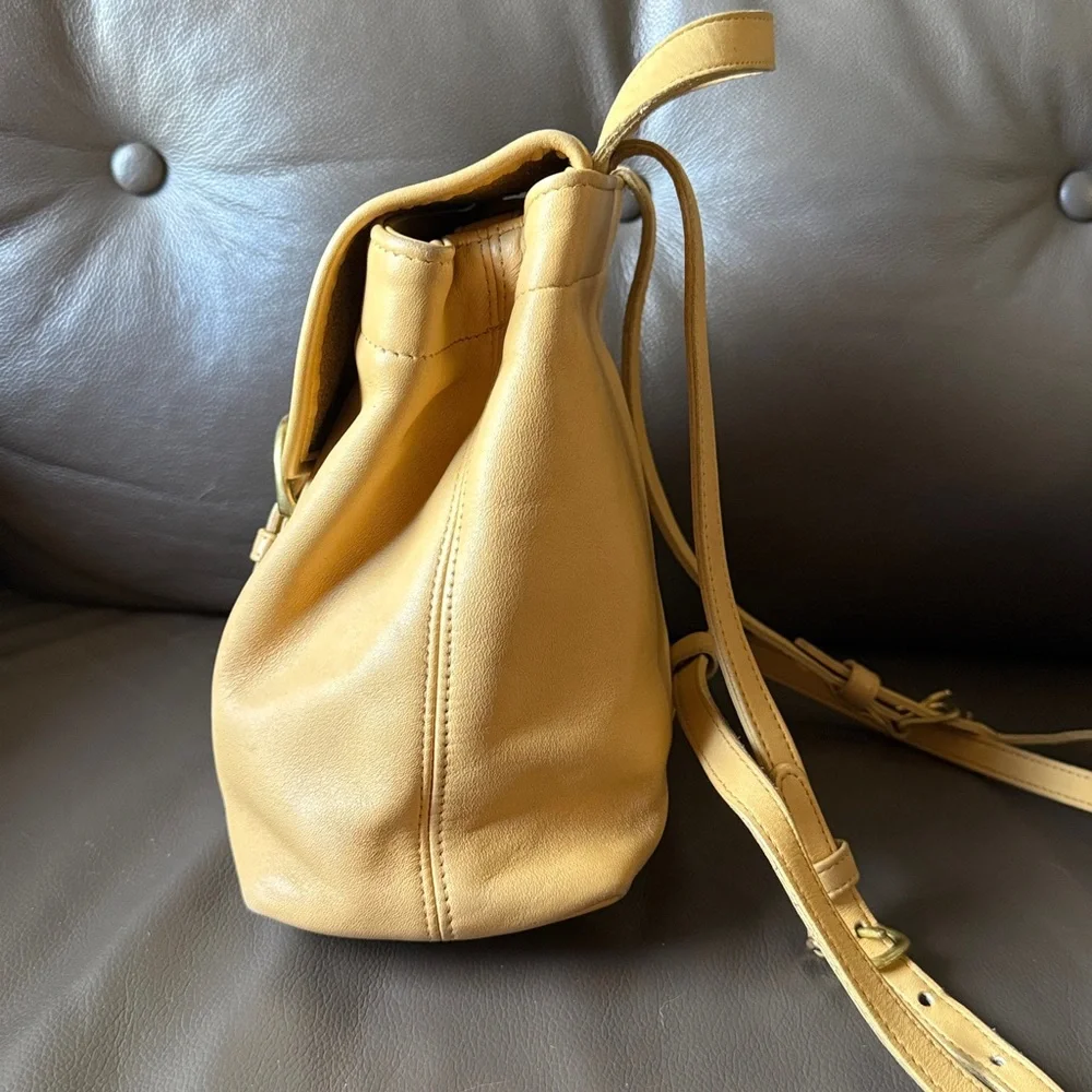 Vintage Coach Chamois Bantam Bag Style # 4152 Backpack Mini Bag - Picture 3 of 15